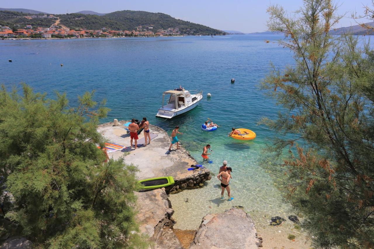 מרינה Apartments By The Sea Poljica, Trogir - 19316 מראה חיצוני תמונה
